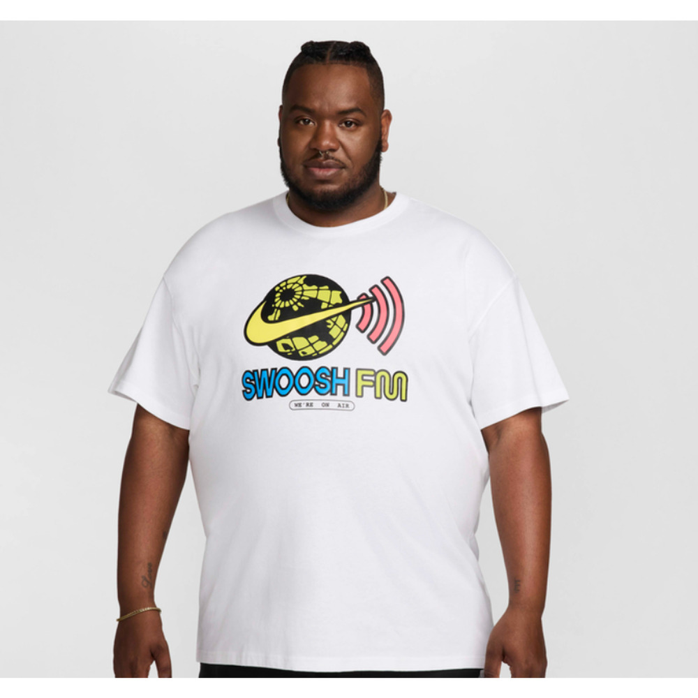 Nike Sportswear Men's Max90 Loose Fit T-Shirt White FZ5404-100, Small